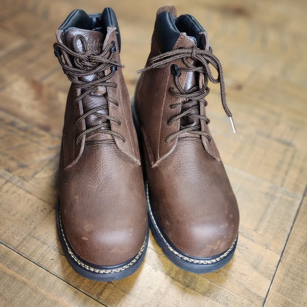 Masterson Boot Co Mens 10 EW Leather Composite Toe Work Boots ASTM F2413-18‎